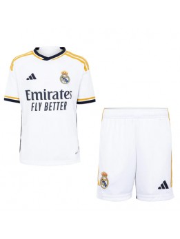 Billige Real Madrid Hjemmedraktsett Barn 2023-24 Kortermet (+ Korte bukser)
